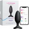 Lovense Hush 2 M - Análny vibrátor ovládaný aplikáciou (45 mm, čierny)