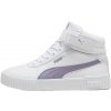 Puma dámske tenisky CARINA 2.0 MID biela fialová,strieborná