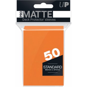 UP Standard Sleeves Matné Oranžová