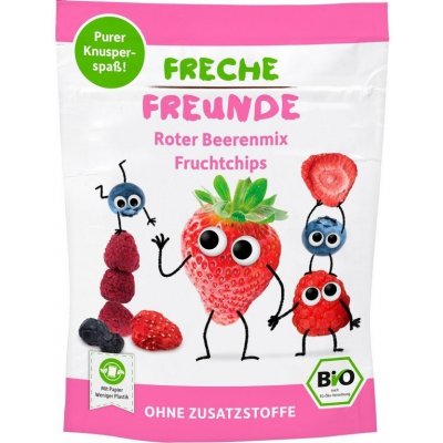 Freche Freunde Bio Chipsy ovocné Banán a malina 12 m 16 g