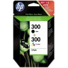 HP No.300 (CN637EE), originálný toner, čierna/farebný, 2-pack