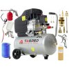 Tagred AKCIOVÝ SET SETTA300NM, Olejový kompresor 24 l, 230 V s príslušenstvom | 2500W