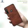 Denim kryt na Motorola Moto G8 Plus - Hnedá