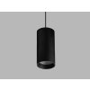 LED2 3251433DT LUKY závesné svietidlo LED D80mm 15W/1425lm 3000K TRIAC čierna