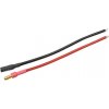GForce Konektor zlacený 3.5mm s kabelem kabel 14AWG 10cm 1 pár