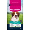 Eukanuba Premium Nutrition Adult Small & Medium Breed jahňacie s ryžou - výhodné balenie: 2 x 3 kg