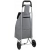 Nákupný vozík na kolieskach Sivý 35 L