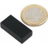 Kvádrový neodymový magnet KV-25-13-06-P černý