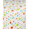 Obrus PVC 5745410, metráž, 20 m x 140 cm, farebné bodky, IMPOL TRADE