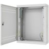 TRITON Rozvádzač hybridný 760x620x250 na stenu plechové dvere, zámok Doppelbart, RAL7035 SHA-076062025-CCD
