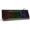 Connect IT Battle RGB herná klávesnica CZ/SK - čierna