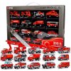 Požiarnické autíčka balenie 15ks - Fire Car set