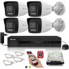 Hilook by Hikvision 4 kamerový set 4 Mpix IP kamery tuba