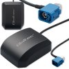 Magnetická GPS anténa FAKRA 28dBi všesmerová LNA do auta 50W Qoltec