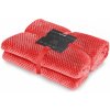 DecoKing deka z mikrovlákna Toby červená 220x240