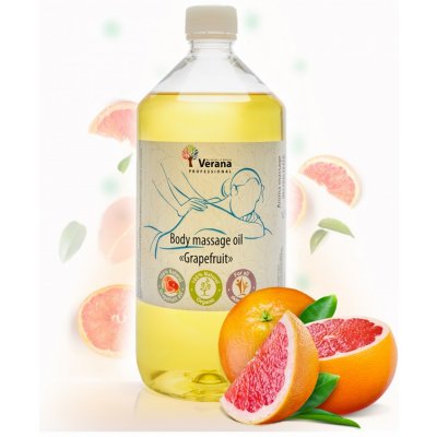 Verana masážny olej Grapefruit 1000 ml