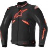 bunda T-GP R 3 DRYSTAR, ALPINESTARS (černá/červená fluo/bílá, vel. XL)