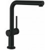 Hansgrohe M54 Drezová batéria Talis s výsuvnou koncovkou, sBox, matná čierna 72809670-HG