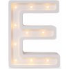 Mini lampa Little Lights - Písmeno E uni