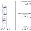 RUX MOBILO 800 12,6 m 260 cm
