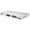 Cisco switch CBS250-24T-4X (24xGbE,4xSFP+,fanless) - REFRESH CBS250-24T-4X-EU-RF