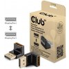 Club3D Adaptér DisplayPort na DisplayPort 1.4, 4K120Hz, 8K30Hz, 90° CAC-1008 Club 3D