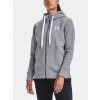 Under Armour Dámska mikina Rival Fleece FZ Hoodie Šedá XS