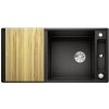 Blanco Axia III XL 6 S granitový drez 100x51 cm čierna 525858