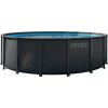 Intex Frame Pool Ultra Rondo XTR Ø 549 x 132 cm - Sada s bazénom, pieskovou filtráciou, prípojkami, bezpečnostnými schodíkmi, krycou plachtou a ochrannou podložkou pod bazén