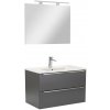 Vario Trim 80 kompletný kúpeľňový nábytok antracit-antracit