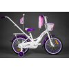 Detský bicykel STELLA bielo fialový