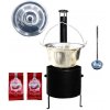 Perfect Home kotlík na guláš nerez 1,2 mm 20 l INOX, nerezová pokrievka 46 cm INOX, Perfect Home kotlina 42 cm KOV, maďarská paprika sladká a štiplavá ANDRAS