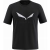 Salewa Solidlogo Dry M T-Shirt black out L
