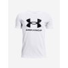 Chlapčenské tričko Under Armour Sportstyle Logo SS-WHT XS