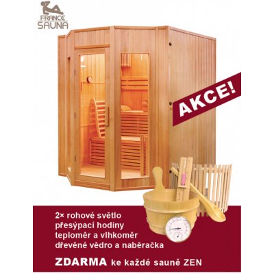 Finská sauna FRANCE SAUNA ZEN 4