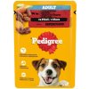 Pedigree Adult hovädzie + jahňa v šťave 100 g