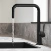 HANSGROHE Talis M54 páková drezová batéria, 1jet, výška výtoku 220 mm, matná čierna, 72806670