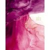 NBLA, Biblia Edicion Artistica Ilustrada, Tapa Dura/Tela, Rosado, Canto con Diseno, Palabras de Jesus en Rojo
