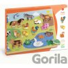 Djeco Vkladacie puzzle farma