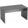 Tempo Kondela PC stôl, grafit/biela, RIOMA NEW TYP 11