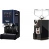 Gaggia New Classic E24 BC, blue + Eureka Mignon Specialita, CR black