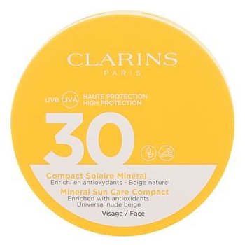 Clarins Kompaktný tónovacie fluid na tvár SPF30 Mineral Sun Care Compact 15 g