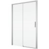 Ronal Divera Sprchové dveře 100 cm posuvné 2 dílné, aluchrom/čiré D22S2B1005007
