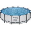 Bazén Bestway® Steel Pro MAX, 56950, kartušová filtrácia, rebrík, plachta, 427x107 cm