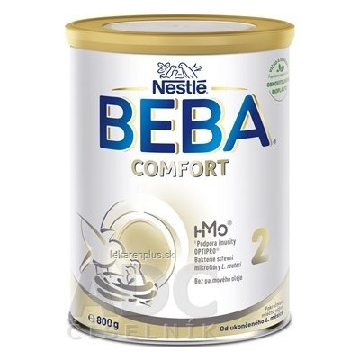BEBA COMFORT 2 HM-O následná výživa dojčiat (od ukonč. 6. mesiaca) 1x800 g