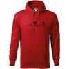 Karate EKG - Mikina pánska Cape s kapucňou - 3XL ( Červená )