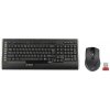 Súprava A4tech 9300F je bezdrôtová. kľúče. + bezdrôtové pripojenie. Optická myš V-Track,CZ/US, USB 9300F
