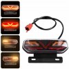 ZADNÁ LAMPA LED SMEROVÉ SVETLÁ MOTOCYKLA SKÚTRA ŠTVORKOLKA ATV ENDURO CROS