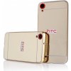 Púzdro Rámik ELECTRO BUMPER + zadný kryt pre HTC DESIRE 820 - zlaté