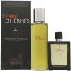 Hermes Terre D´Hermes Parfum Darčeková sada, parfémovaná voda náplň 125ml + parfémovaná voda plnitelný 30ml